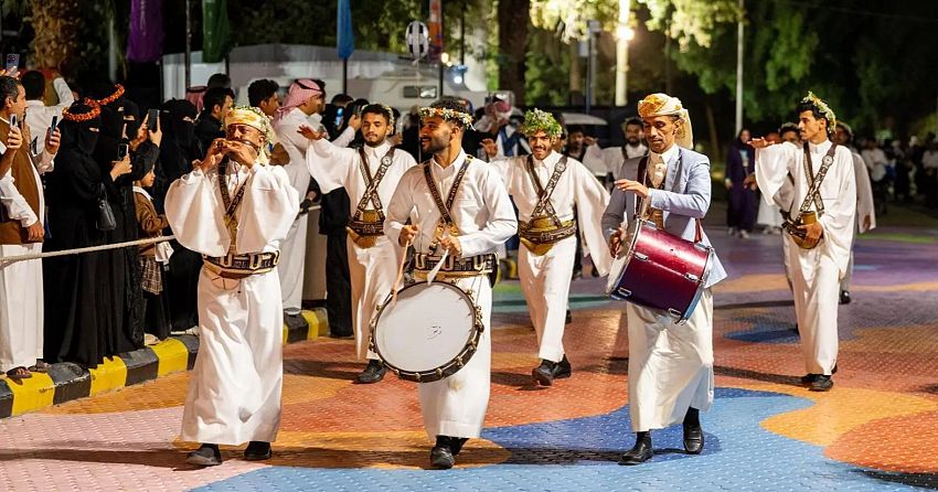الأسبوع الثقافي اليمني في الرياض يواصل إبهار الجمهور بعروض فنية وتراثية